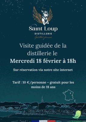 Visite guidée de la distillerie Saint Loup - 0