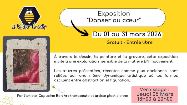 Vernissage exposition « Danser au cœur » - 0