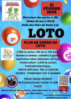 Loto APE Saint lyé - 0