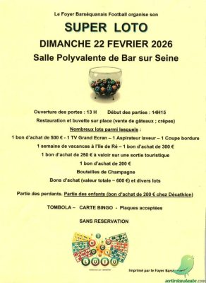 Loto: Bar sur Seine - 0