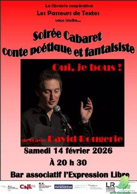 Spectacle cabaret-poésie « Oui, je bous ! » - 0