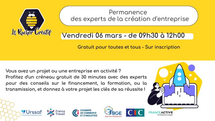 Permanence des expert(e)s de la création d&rsquo;entreprise - 0