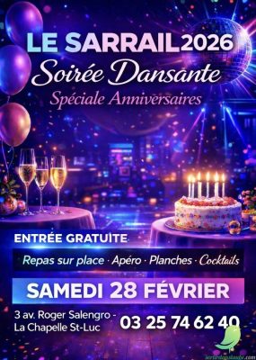 Soirée dansante spéciale anniversaires - 0