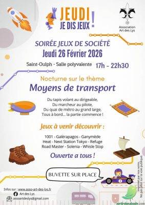 Soirée jeux de société - 0