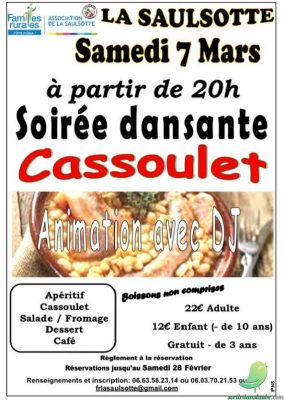Soirée dansante cassoulet - 0