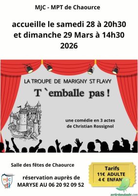 Théâtre: T’emballe pas! - 0