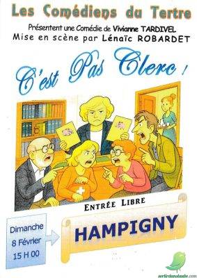 Théâtre: C&rsquo;est pas clerc - 0
