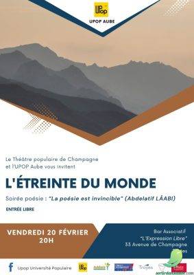 Soirée poésie: L’Étreinte du Monde - 0