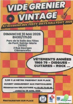 Vide grenier vintage - 0