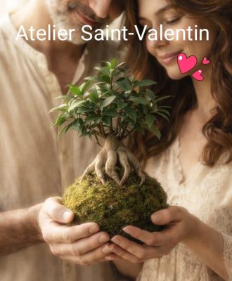 Atelier DIY Saint-Valentin, offrez votre Kokedamas - 0