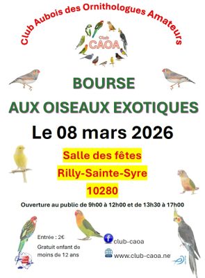 ANNULÉ! Expo et bourse aux oiseaux - 0