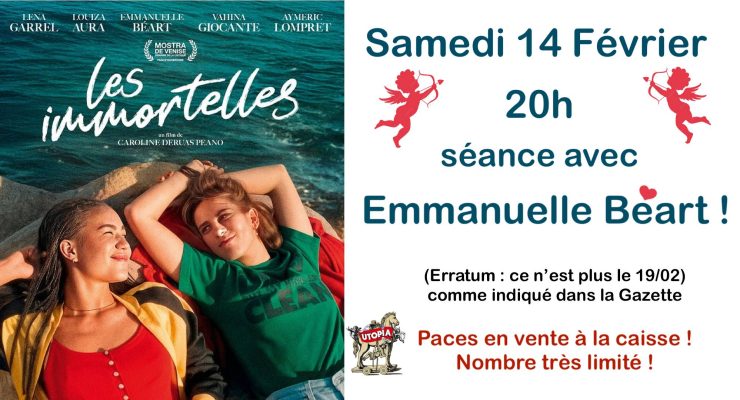 LES IMMORTELLES, projection en présence d&rsquo;Emmanuelle Béart - 0