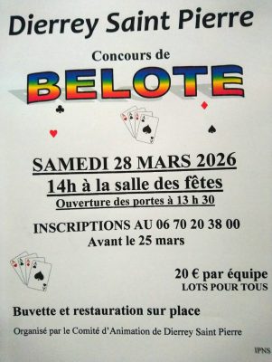 Concours de belote - 0