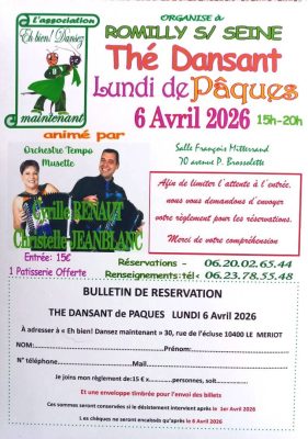 Thé Dansant Romilly/S/Seine - 0