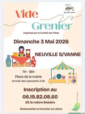 Vide grenier: Neuville sur Vanne - 0