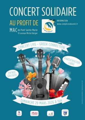 Concert Solidaire avec le Trio Greek Connection pour Complices d&rsquo;Avenir - 0