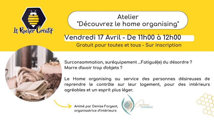 Atelier « Découvrez le home organising »  - 0
