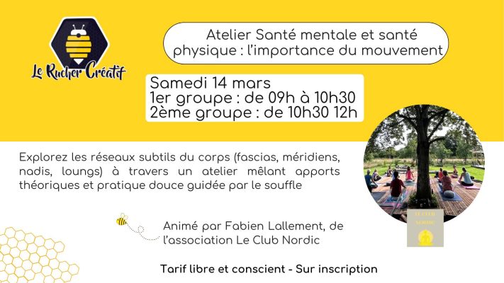 Atelier Santé mentale et santé physique : l’importance du mouvement - 0