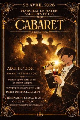 Soirée Cabaret à Marcilly le hayer - 0