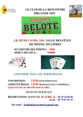 Concours de belote - 0