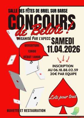 Concours de belote: Briel - 0