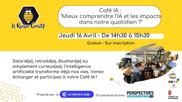 Café IA : « mieux comprendre l&rsquo;IA et les impacts dans notre quotidien ? » - 0