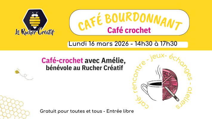 Café bourdonnant : café crochet - 0