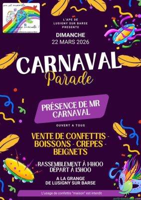 Carnaval parade Lusigny - 0