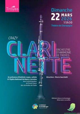 Crazy clarinette par l’Orchestre d’Harmonie de Troyes - 0