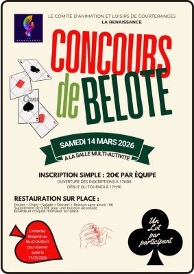 Concours de belote: Courteranges - 0