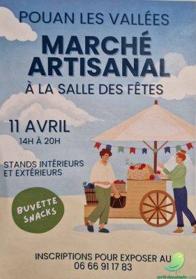 Marché artisanal: Pouan les Vallées - 0