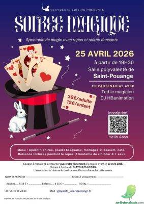 Soirée magique « spectacle de magie et soirée dansante » - 0