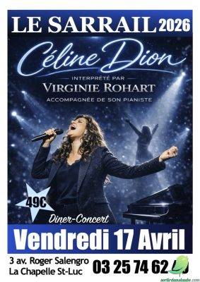 Soirée dîner concert Céline Dion avec Virginie Rohart - 0