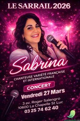 Soirée dîner concert et dansante avec Sabrina - 0