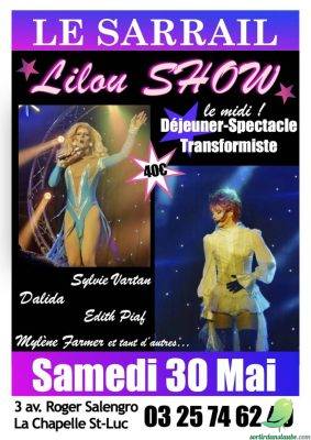 Déjeuner spectacle « Lilou show transformiste » - 0
