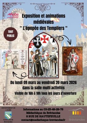 EXPOSITION ET ANIMATIONS MEDIEVALES « EPOPEE DES TEMPLIERS » - 0
