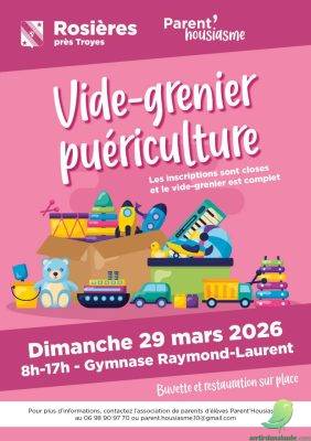 Vide grenier puériculture: Rosières - 0