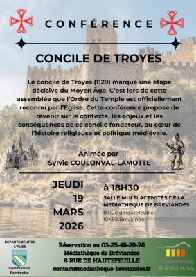 Conférence: Concile de Troyes - 0