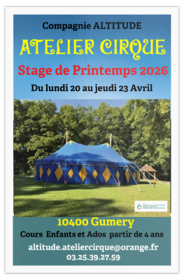 Stage Cirque Cie Altitude - 0