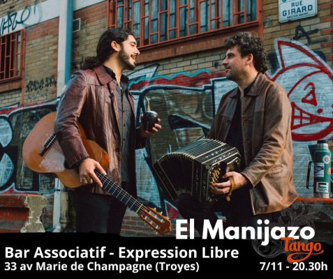 Concert avec le duo argentin El MANIJAZO - 0