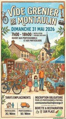 Vide grenier: Montaulin - 0