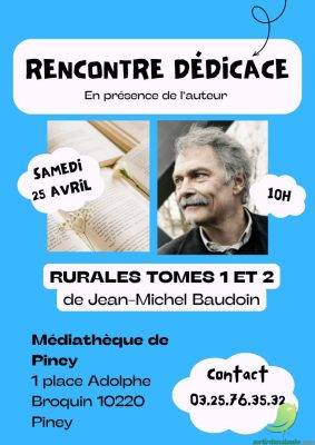 Rencontre dédicace: Jean Michel Baudouin - 0