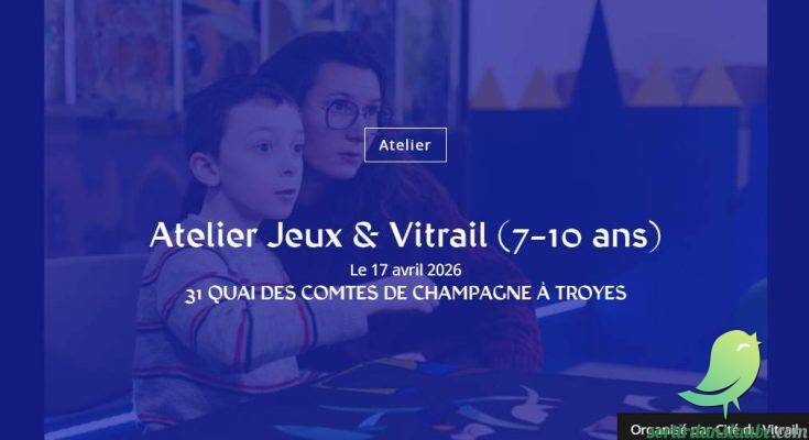 Atelier Jeux & Vitrail (7-10 ans) - 0