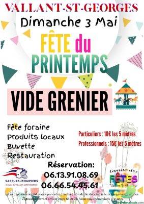 Vide grenier – fête de printemps - 0