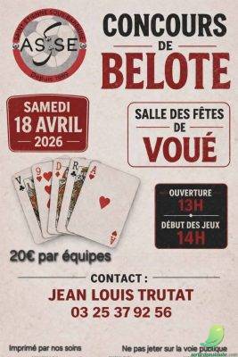 Concours de belote - 0