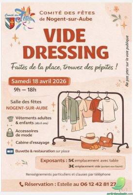 Vide dressing: Nogent sur Aube - 0