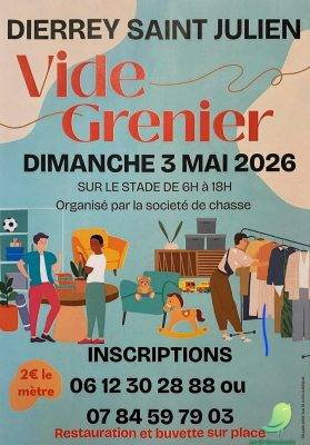 Vide grenier: Dierrey Saint Julien - 0