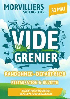 Vide grenier et randonnée: Morvilliers - 0