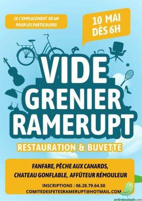Vide grenier: Ramerupt - 0