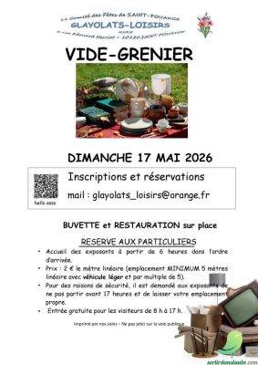 Vide grenier: Saint Pouange - 0